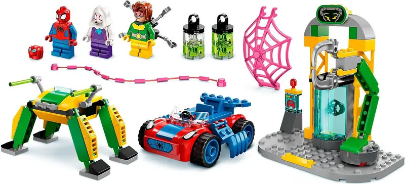 LEGO 10783 Spider-Man w laboratorium Doca Ocka zdjęcie 3