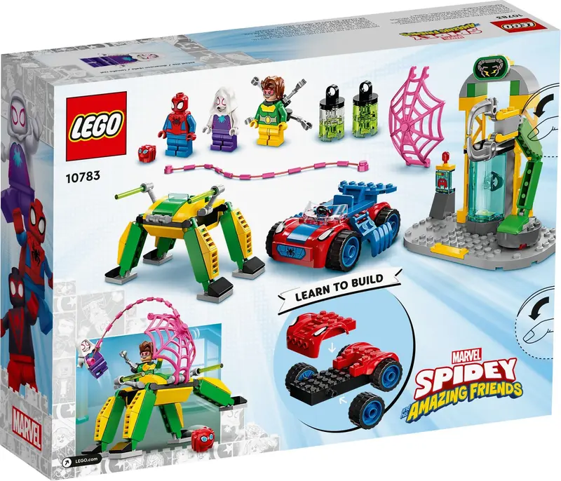 LEGO 10783 Spider-Man w laboratorium Doca Ocka zdjęcie 6