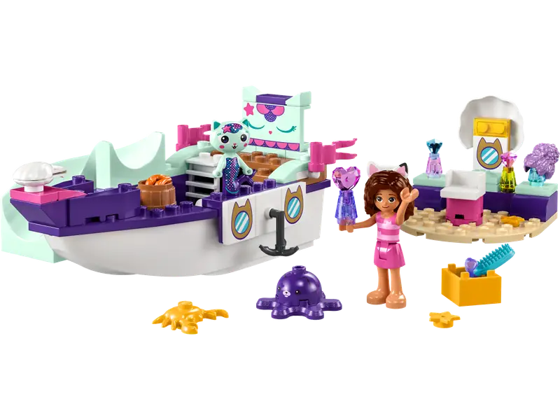 LEGO 10786 Statek i spa Gabi i Syrenkotki