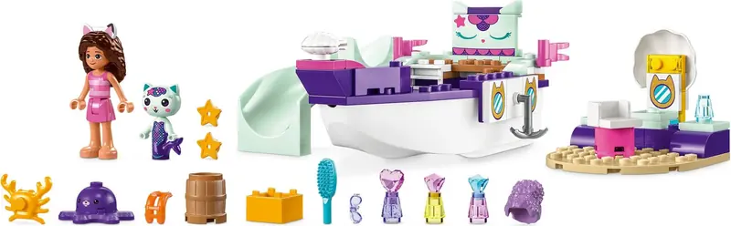 LEGO 10786 Statek i spa Gabi i Syrenkotki zdjęcie 5