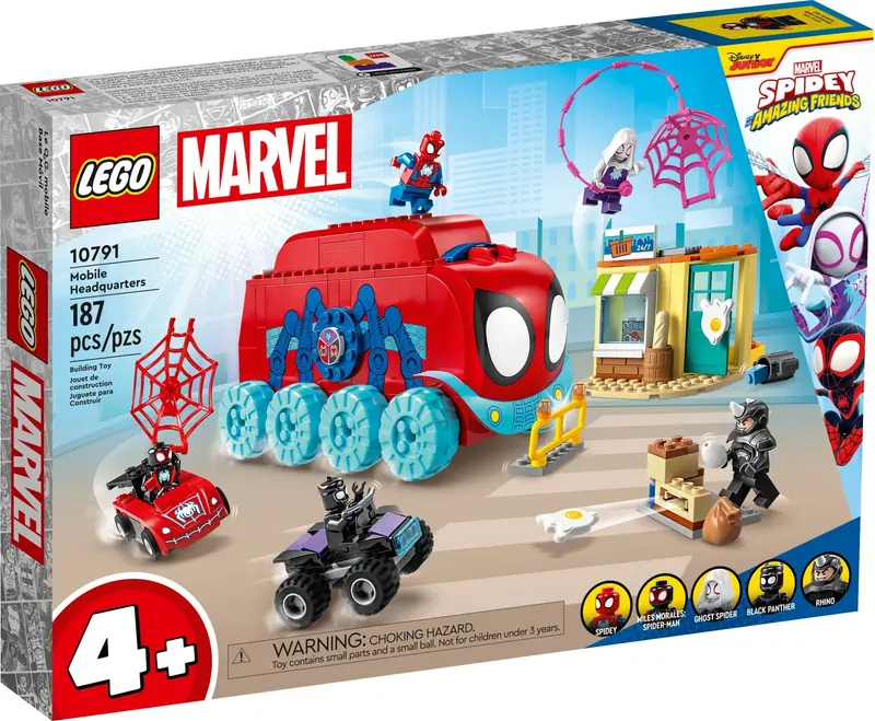 LEGO 10791 Mobilna kwatera drużyny Spider-Mana zdjęcie 2