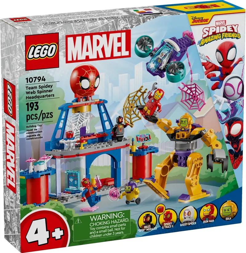 LEGO 10794 Siedziba główna Pajęczej Drużyny zdjęcie 2