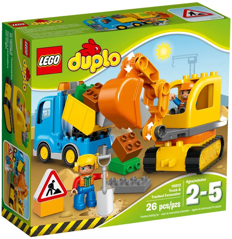 LEGO 10812 Ciężarówka i koparka gąsienicowa zdjęcie 2