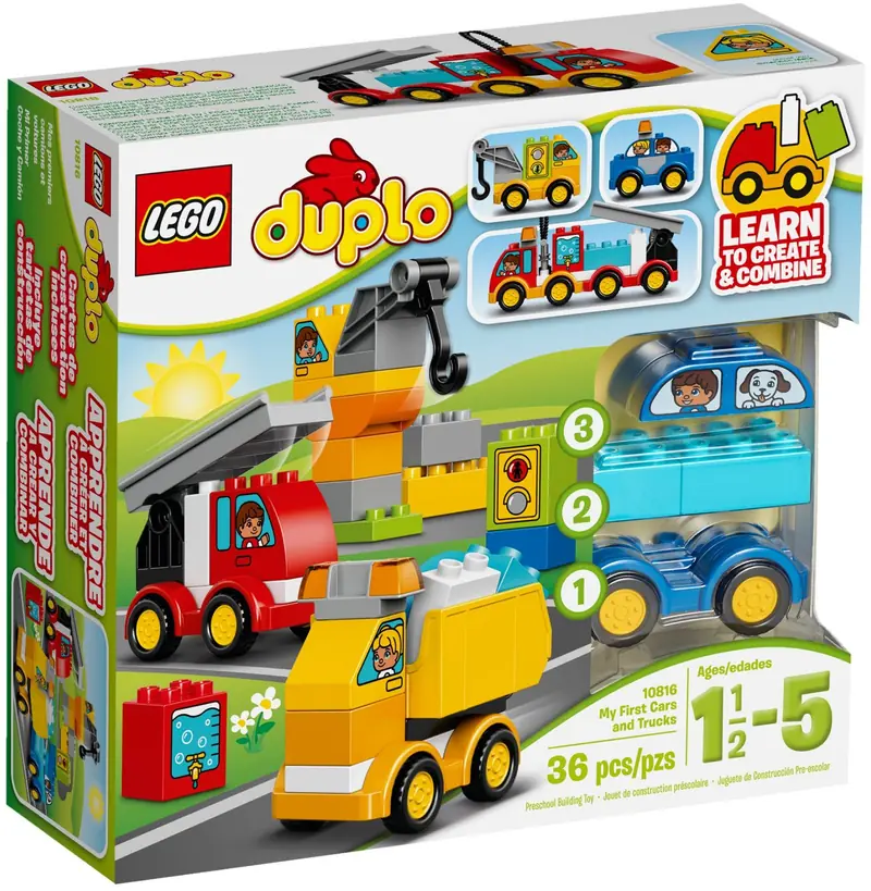 LEGO 10816 Moje pierwsze pojazdy zdjęcie 2