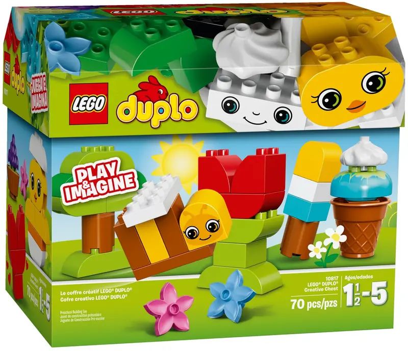 LEGO 10817 Kreatywny kuferek LEGO DUPLO zdjęcie 2