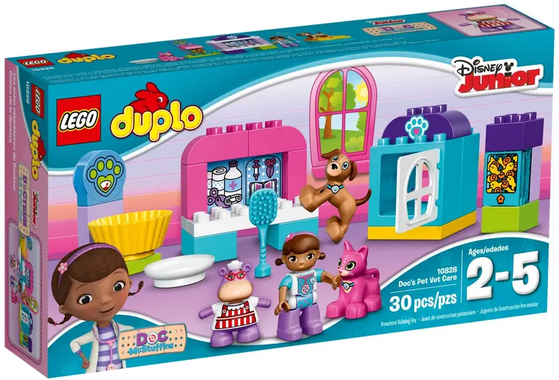 LEGO 10828 Lecznica dla zwierząt doktor Dosi zdjęcie 2