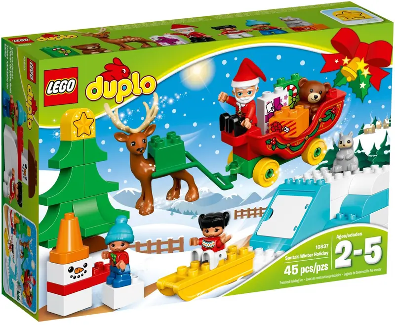 LEGO 10837 Zimowe ferie Świętego Mikołaja zdjęcie 2