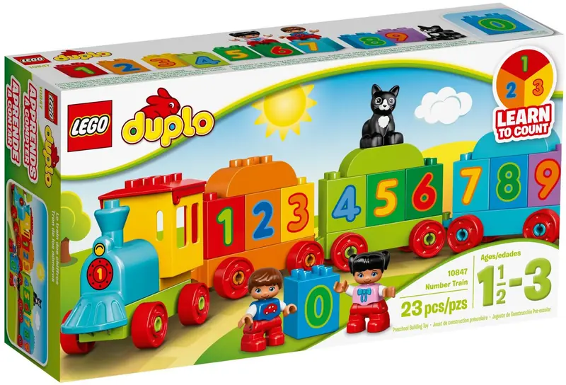 LEGO 10847 Pociąg z cyferkami zdjęcie 2