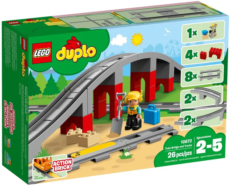 LEGO 10872 Tory kolejowe i wiadukt zdjęcie 2