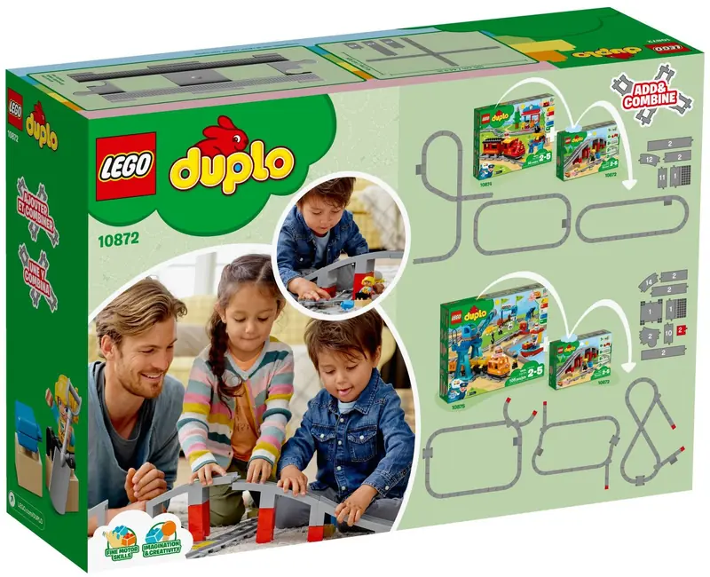 LEGO 10872 Tory kolejowe i wiadukt zdjęcie 5