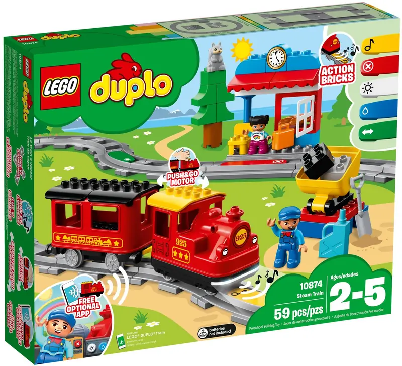 LEGO 10874 Pociąg parowy zdjęcie 2