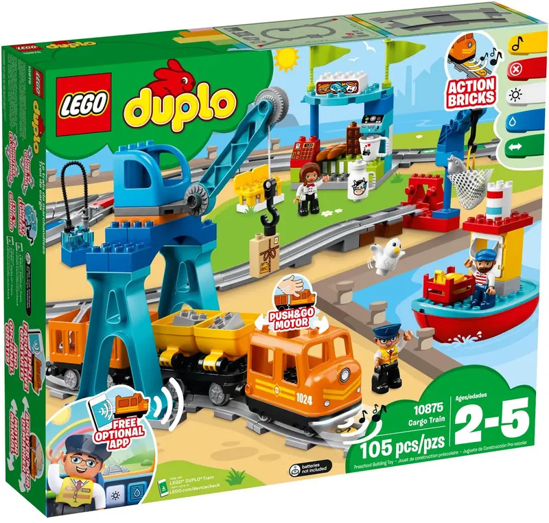LEGO 10875 Pociąg towarowy zdjęcie 2