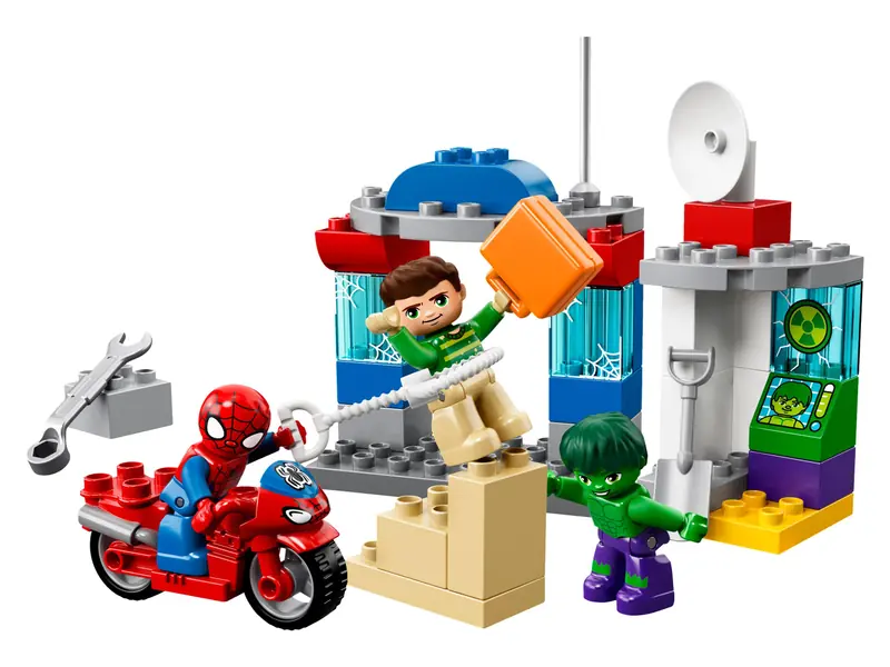 LEGO 10876 Przygody Spider-Mana i Hulka