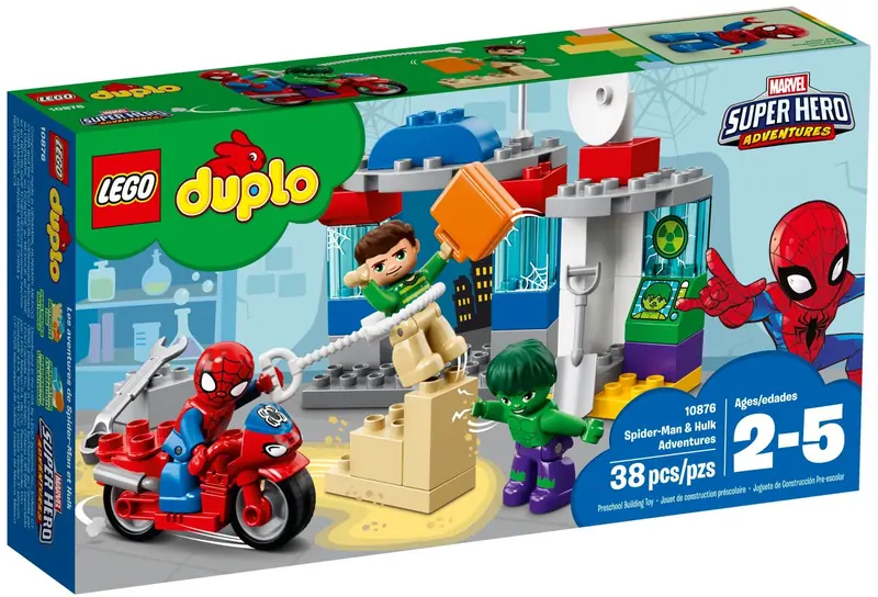 LEGO 10876 Przygody Spider-Mana i Hulka zdjęcie 2