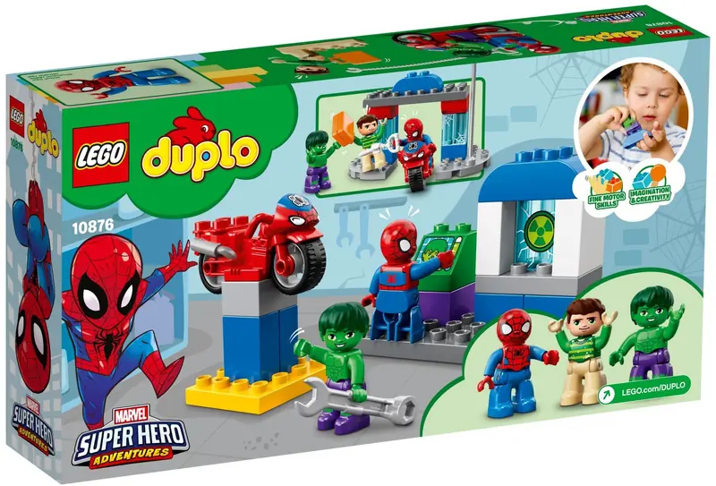LEGO 10876 Przygody Spider-Mana i Hulka zdjęcie 3
