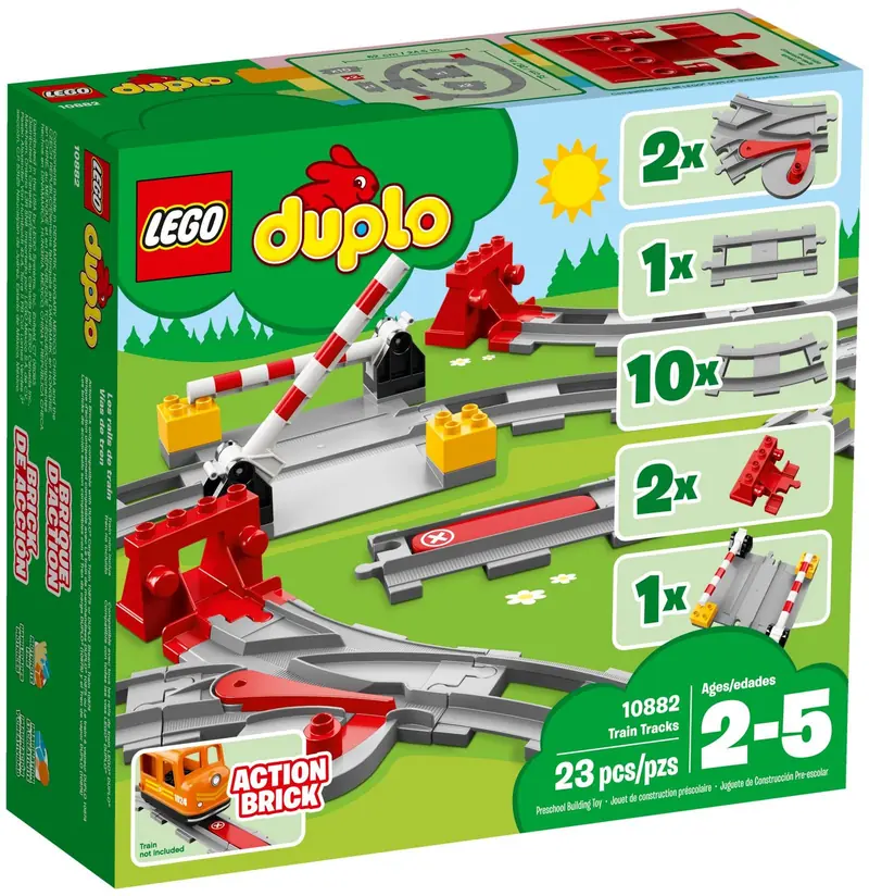 LEGO 10882 Tory kolejowe zdjęcie 2