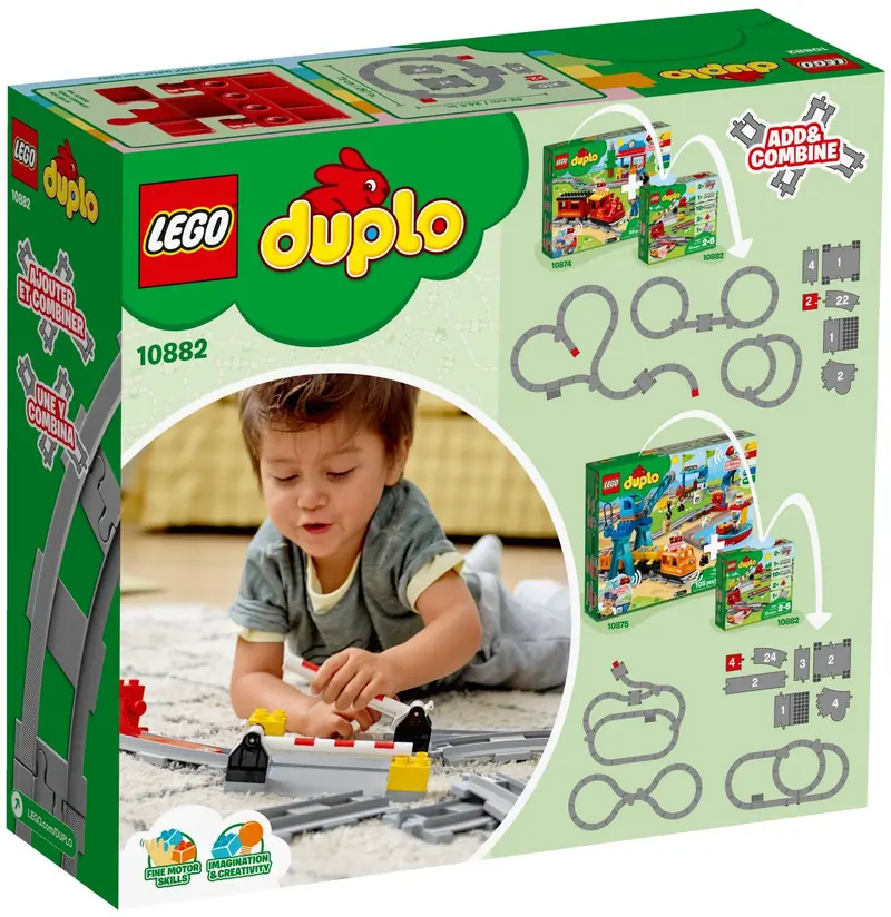 LEGO 10882 Tory kolejowe zdjęcie 5