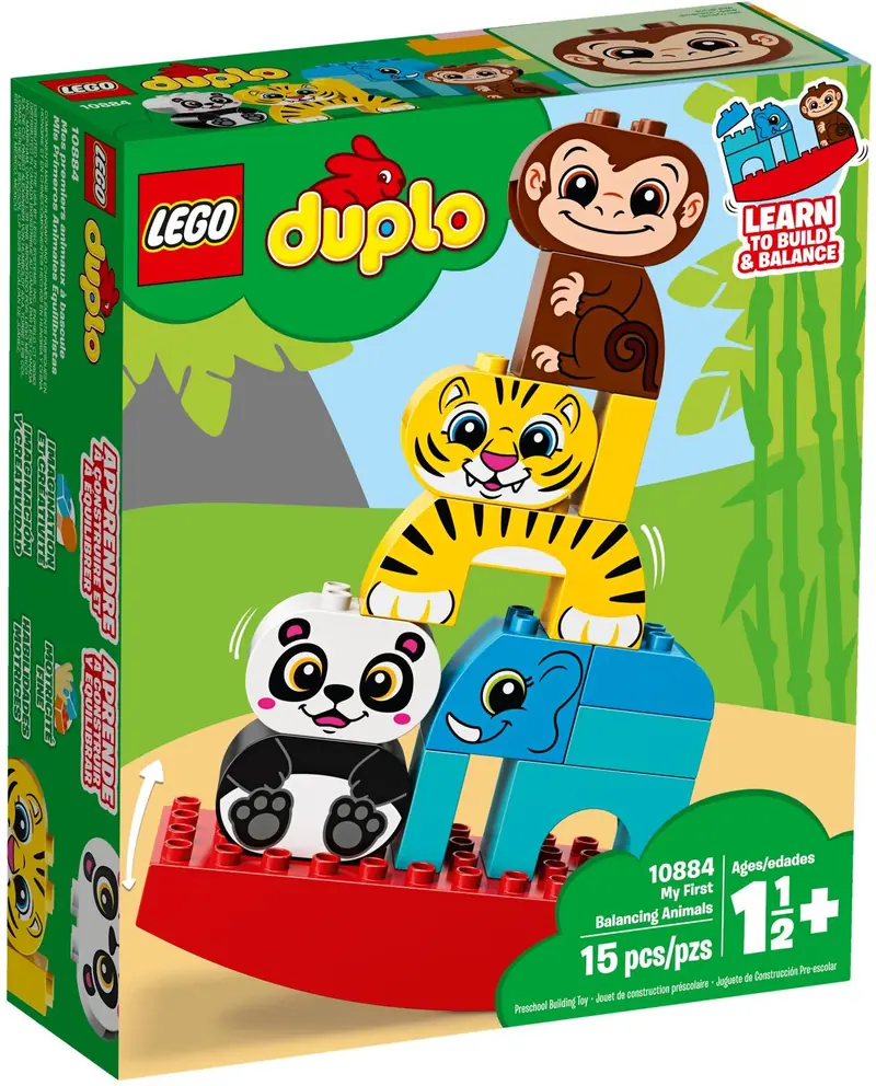 LEGO 10884 Moje pierwsze zwierzątka na równoważni zdjęcie 2