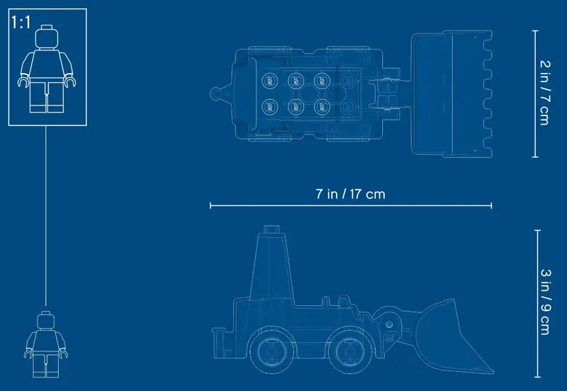 LEGO 10930 Buldożer zdjęcie 7