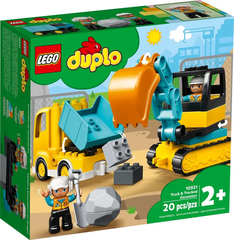 LEGO 10931 Ciężarówka i koparka gąsienicowa zdjęcie 2