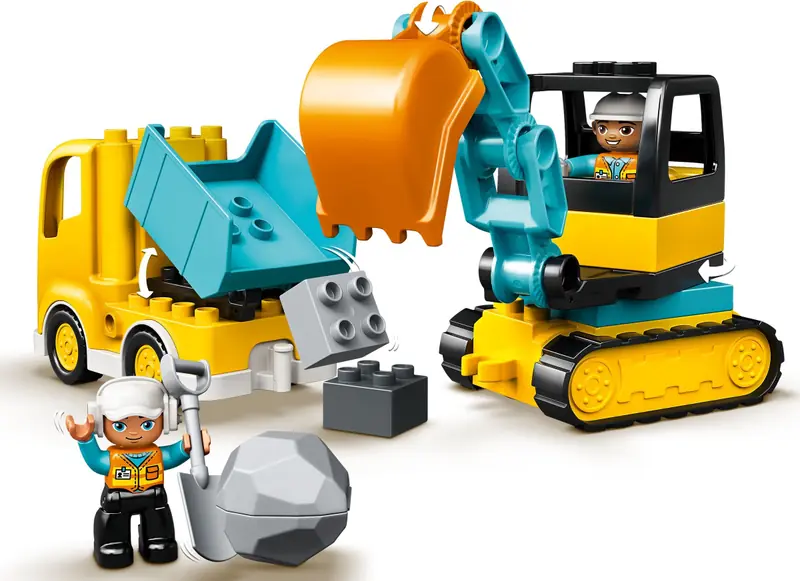 LEGO 10931 Ciężarówka i koparka gąsienicowa zdjęcie 4