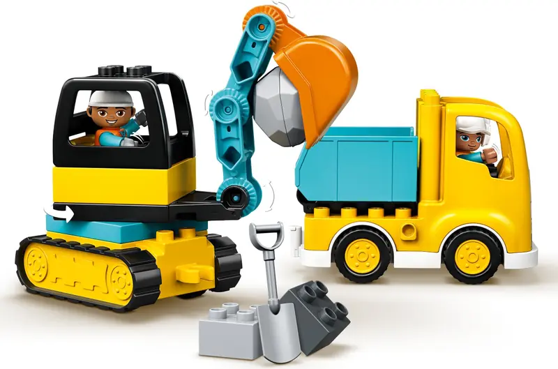 LEGO 10931 Ciężarówka i koparka gąsienicowa zdjęcie 5