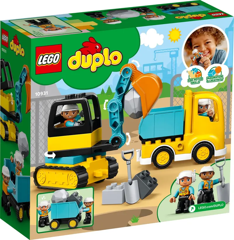 LEGO 10931 Ciężarówka i koparka gąsienicowa zdjęcie 6