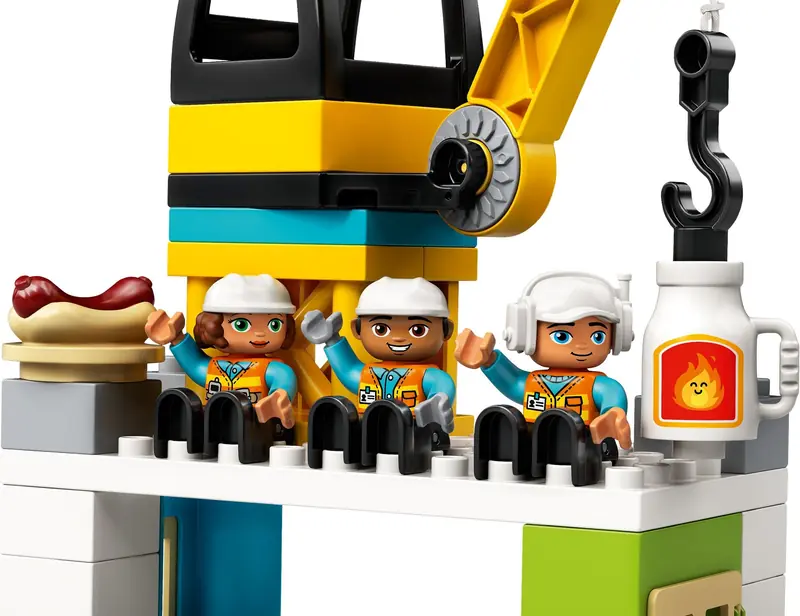 LEGO 10933 Żuraw wieżowy i budowa zdjęcie 13