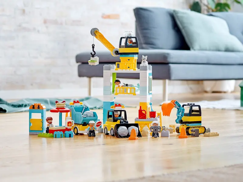 LEGO 10933 Żuraw wieżowy i budowa zdjęcie 9