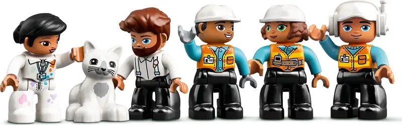 LEGO 10933 Żuraw wieżowy i budowa zdjęcie 3