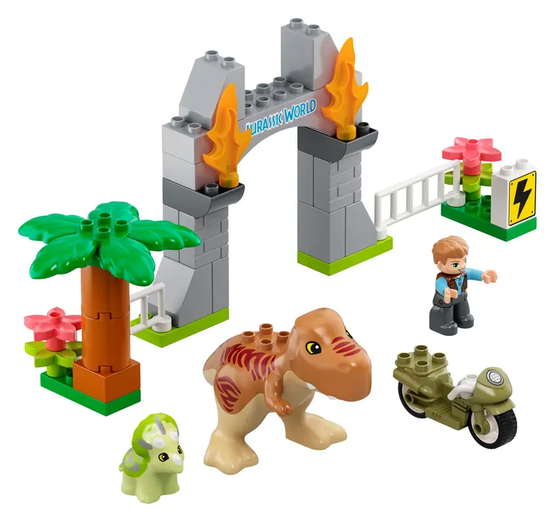LEGO 10939 Ucieczka tyranozaura i triceratopsa