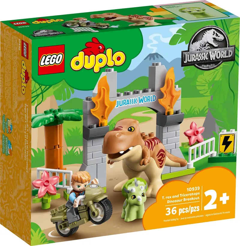 LEGO 10939 Ucieczka tyranozaura i triceratopsa zdjęcie 2