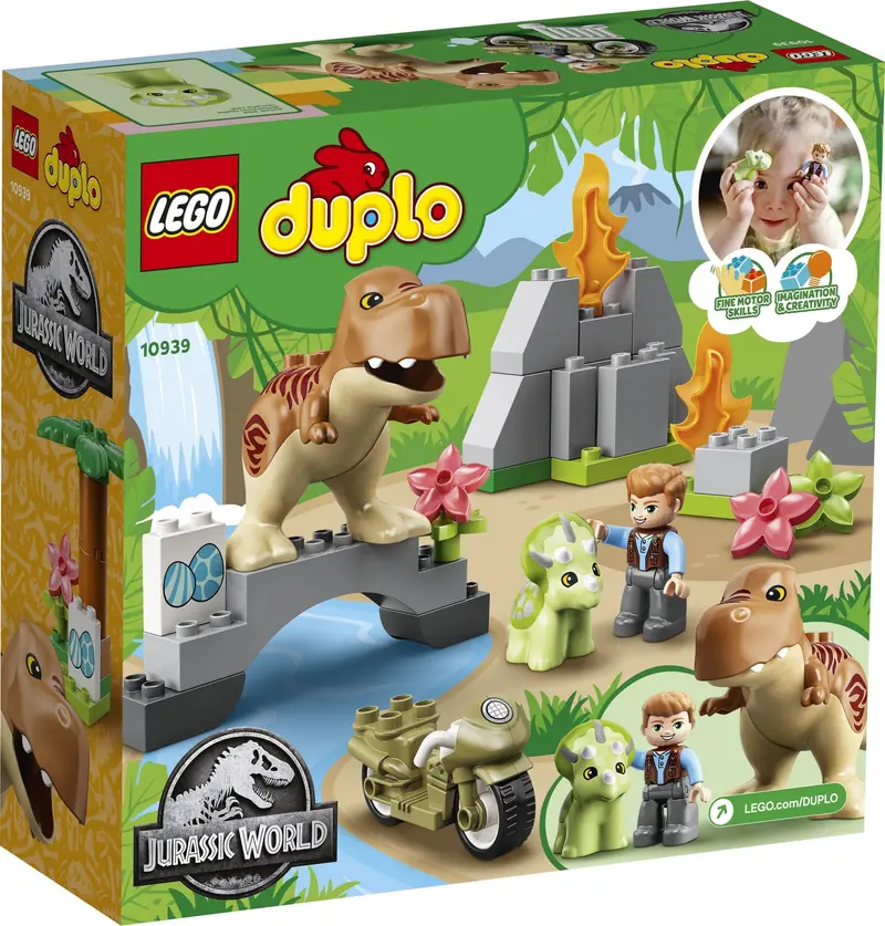LEGO 10939 Ucieczka tyranozaura i triceratopsa zdjęcie 3