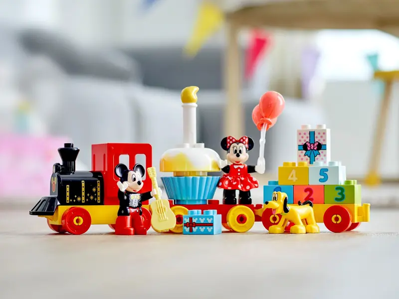 LEGO 10941 Urodzinowy pociąg myszek Miki i Minnie zdjęcie 8