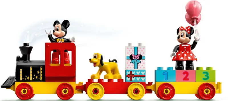 LEGO 10941 Urodzinowy pociąg myszek Miki i Minnie zdjęcie 4