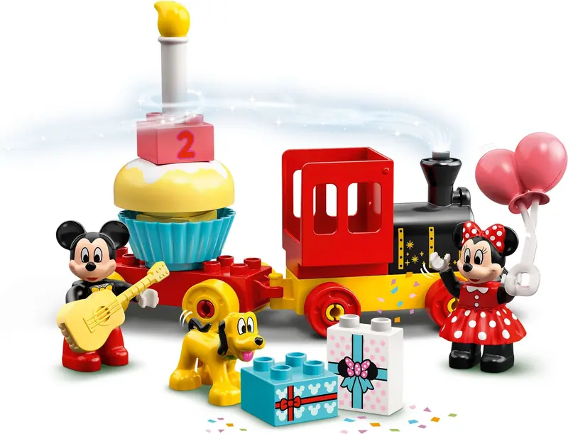 LEGO 10941 Urodzinowy pociąg myszek Miki i Minnie zdjęcie 5