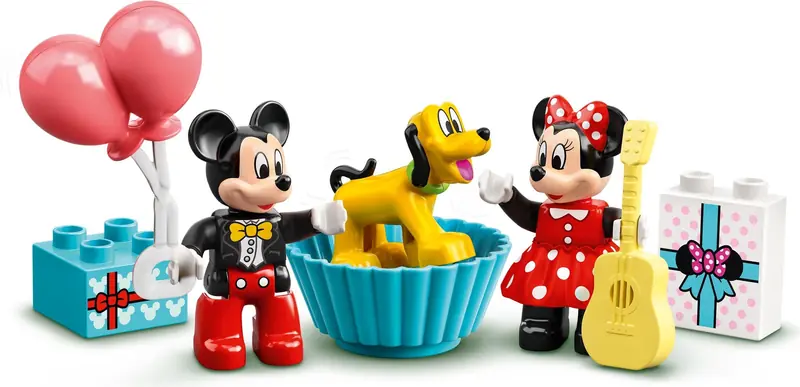 LEGO 10941 Urodzinowy pociąg myszek Miki i Minnie zdjęcie 6
