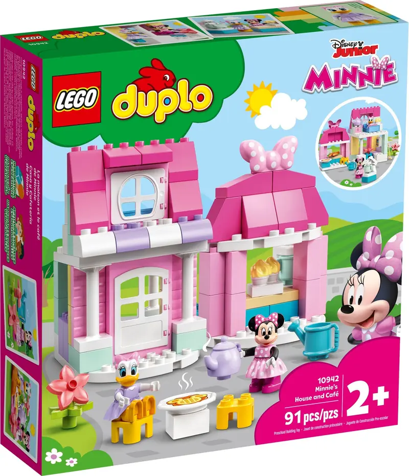 LEGO 10942 Dom i kawiarnia Myszki Minnie zdjęcie 7