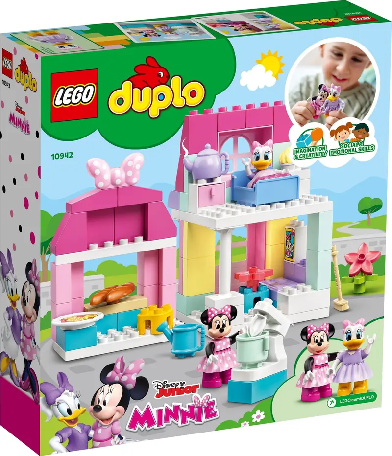 LEGO 10942 Dom i kawiarnia Myszki Minnie zdjęcie 3
