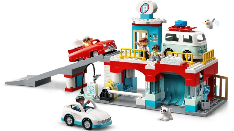 LEGO 10948 Parking piętrowy i myjnia samochodowa