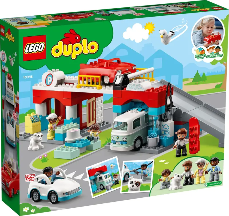LEGO 10948 Parking piętrowy i myjnia samochodowa zdjęcie 3