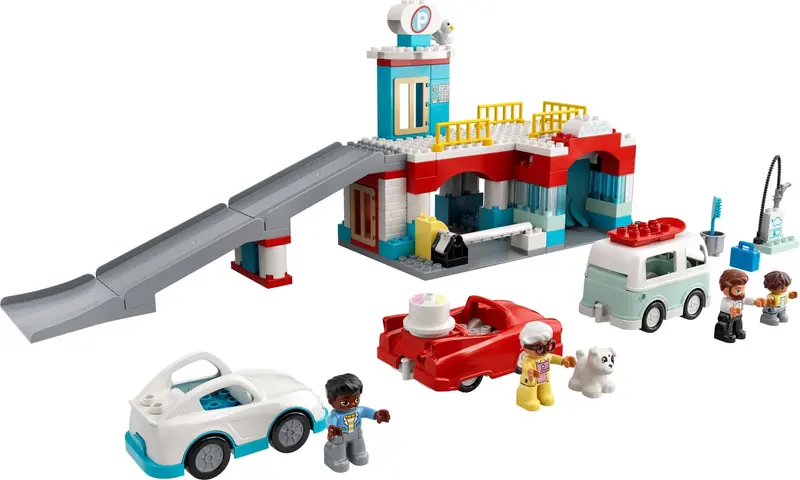 LEGO 10948 Parking piętrowy i myjnia samochodowa zdjęcie 4