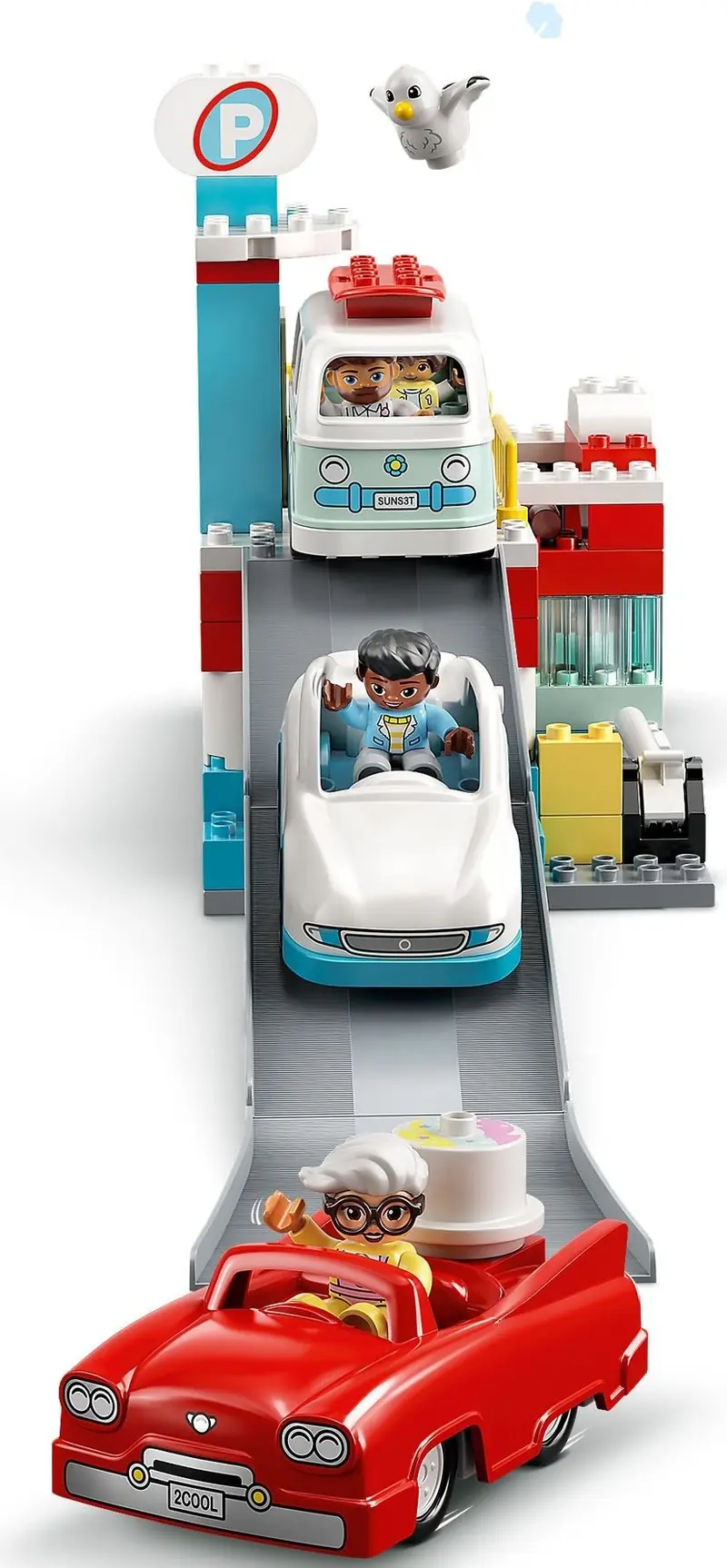 LEGO 10948 Parking piętrowy i myjnia samochodowa zdjęcie 10