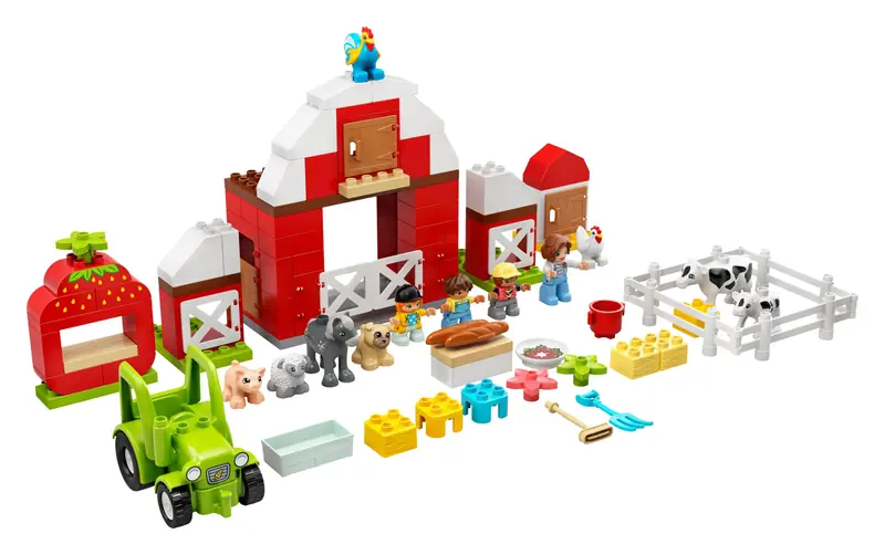 LEGO 10952 Stodoła, traktor i zwierzęta gospodarskie