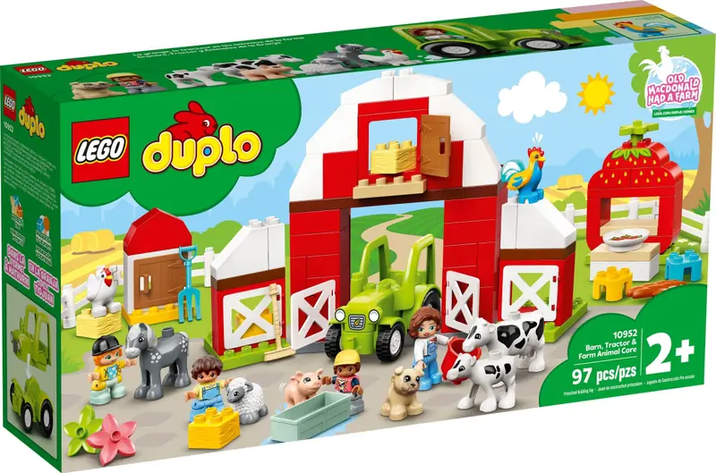 LEGO 10952 Stodoła, traktor i zwierzęta gospodarskie zdjęcie 6
