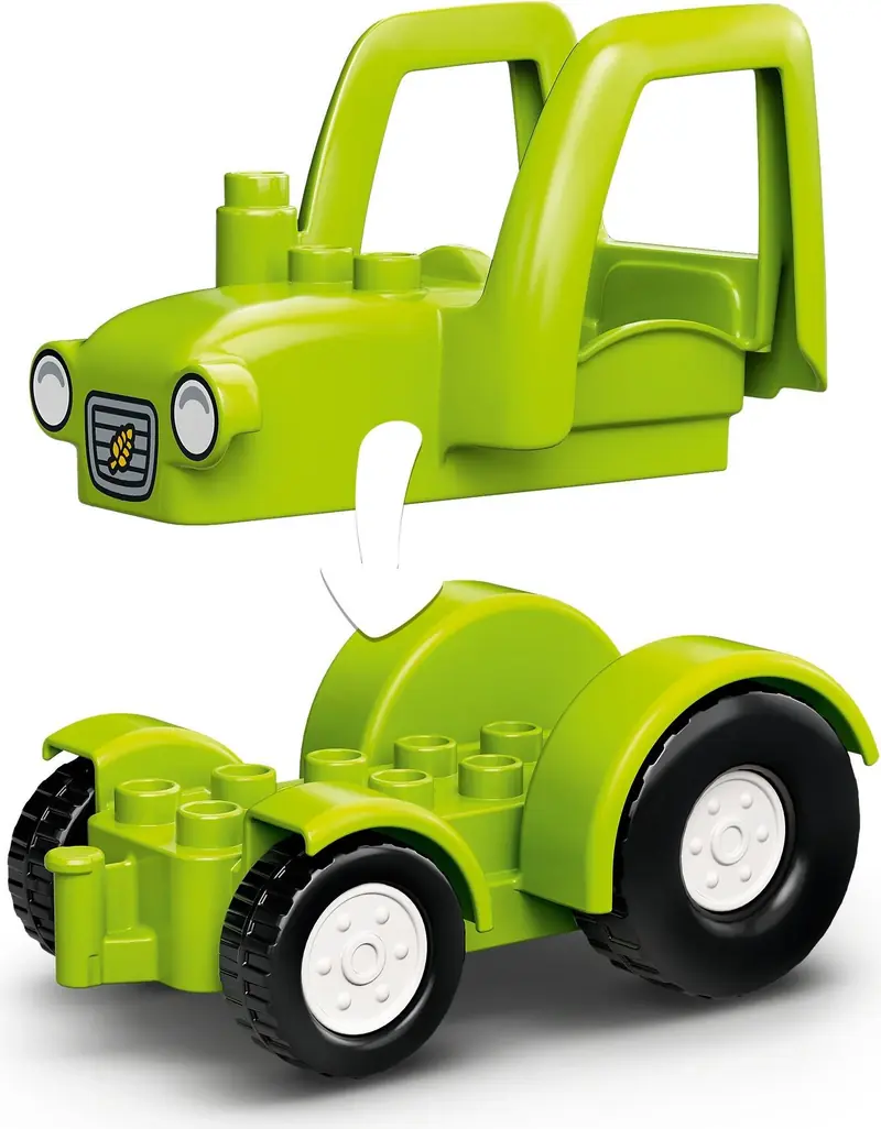 LEGO 10952 Stodoła, traktor i zwierzęta gospodarskie zdjęcie 3