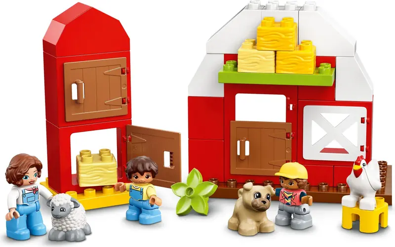 LEGO 10952 Stodoła, traktor i zwierzęta gospodarskie zdjęcie 5
