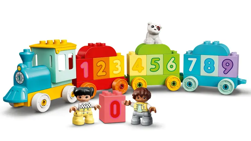 LEGO 10954 Pociąg z cyferkami — nauka liczenia