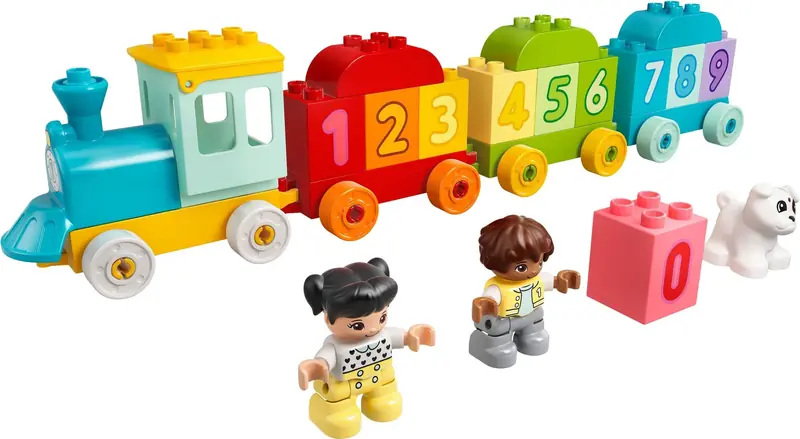 LEGO 10954 Pociąg z cyferkami - nauka liczenia zdjęcie 3