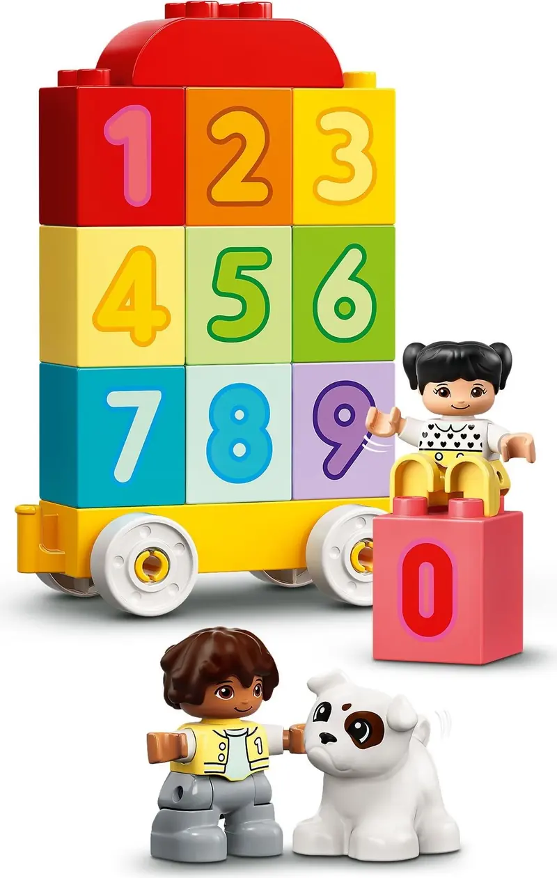 LEGO 10954 Pociąg z cyferkami - nauka liczenia zdjęcie 4
